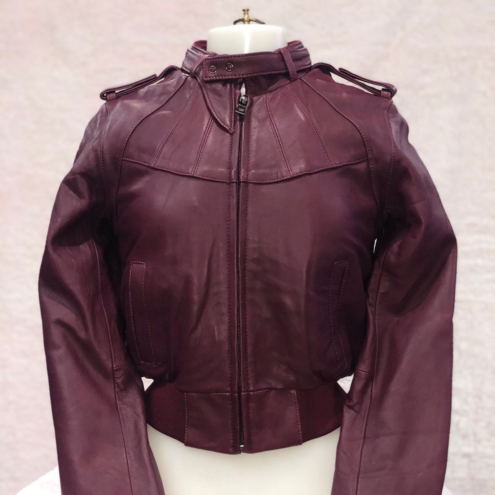 Knoles & Carter Lamb Skin Leather Jacket